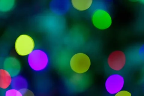 Abstract defocused lights background Stock Photos
