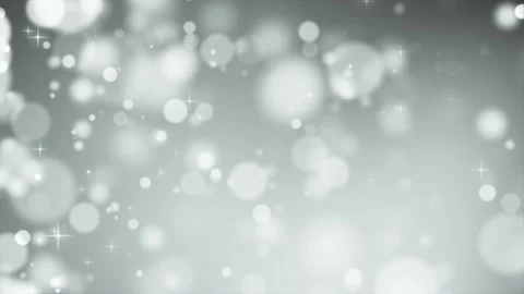 Abstract Defocused Particles Background (White) - Loop Stock Footage 130391799