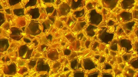 Abstract Deformable Liquid Glass 02. 4K Stock Footage 297357751