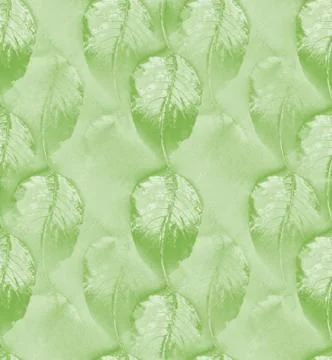 Abstract delicate beech leaves in light green shades vertically Stock Illustration