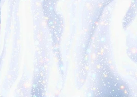 Abstract delicate elegant glitter white background with a hint of blue Stock Illustration