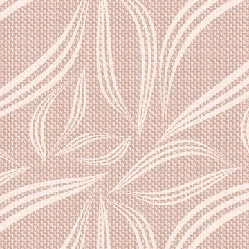 Abstract delicate pattern of arc-shaped elements on a fabric-like texture, .. Illustrazione stock