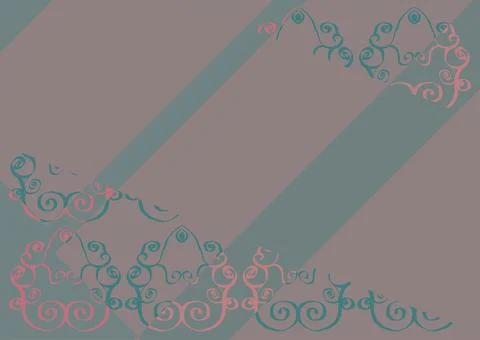 Abstract delicate pattern of diagonal lines and openwork details.3d. Stock Illustration