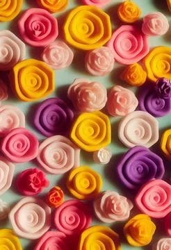 Abstract delicious candy pattern Stock Illustration