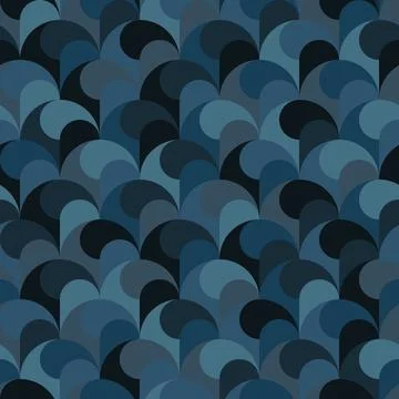 Abstract denim blue seamless pattern color background vector illustration Stock Illustration