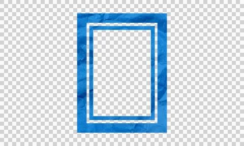 Abstract Denim Fabric Texture Vertical Frame Border Symbol Icon Isolated on.. 库存插图