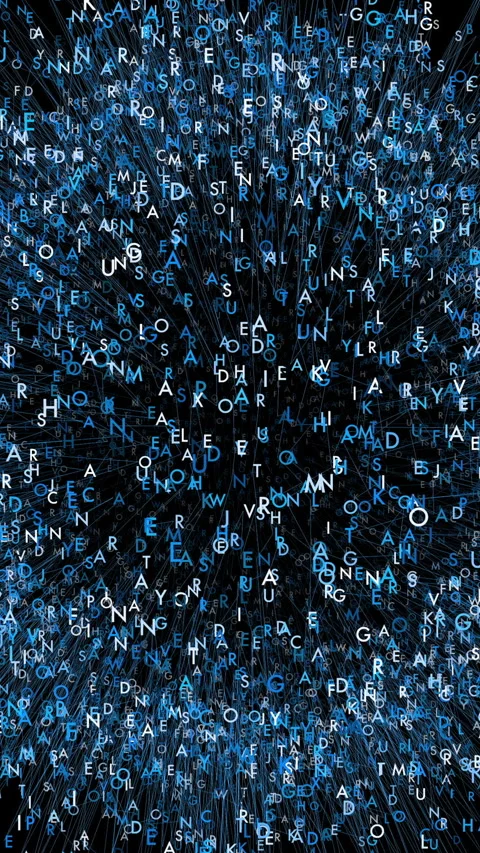 Abstract Depiction of Digital Data Burst Background in the Context of Vidéo 287527543