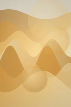 Abstract Desert Landscape Gradient Stock Photos
