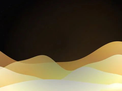 Abstract Desert Landscape Gradient Stock Photos