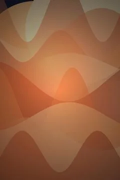 Abstract Desert Waves Stock Illustration