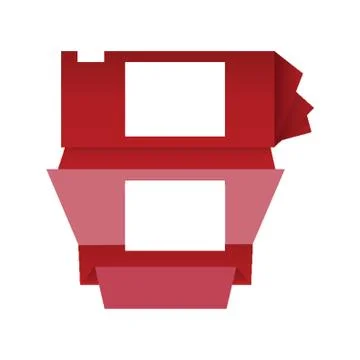 Abstract Design Of Alphabet B Stock Illustration