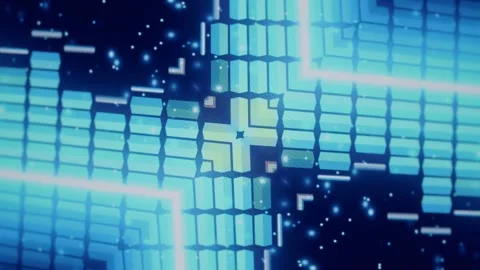 Abstract design animated background. Sou... | Stock Video | Pond5