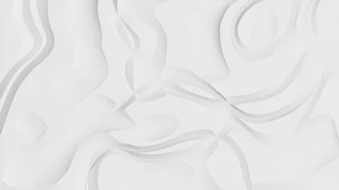 Abstract design background with moving surface structures, seamless looping (4K) Video stock 100025365