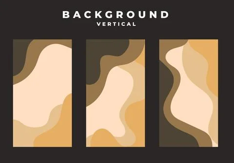 Abstract design background set vector illustration. Creative art イラスト素材