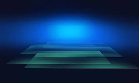 Abstract design background with surfaces in perspective concept series 스톡 일러스트