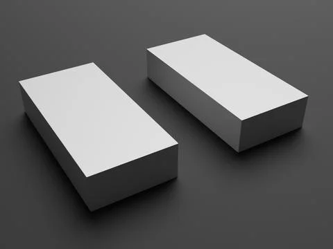 Abstract design background. Two boxes lie on a dark background Stock Illustration