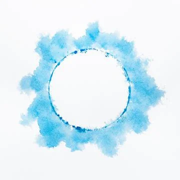 Abstract design blue circle 1. High quality photo Stock Photos