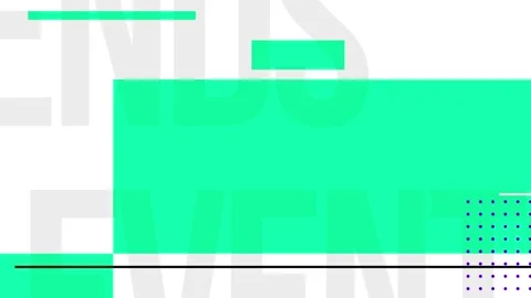 Abstract Design with Bold Green Blocks and Subtle Geometric Patterns Stock-Footage 341926579