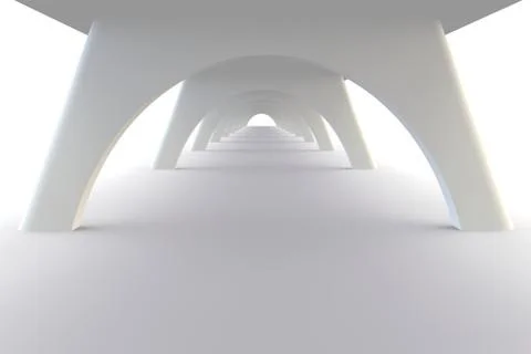 Abstract the design of the bridge Stock Illustration