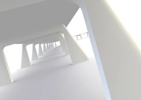 Abstract the design of the bridge Stock Illustration