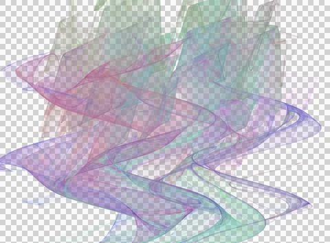 Abstract design of broken lines and zigzags, color graphics 스톡 일러스트