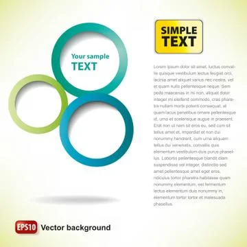 Abstract design bubble Illustrazione stock