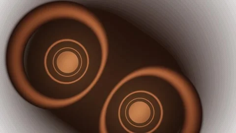 Abstract design with circular patterns and warm colors Stock Footage 340382817