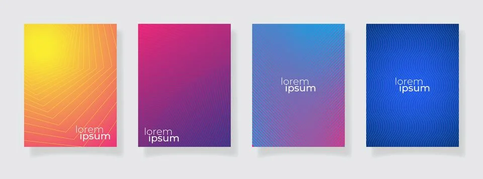 Abstract design color pattern texture book cover template halftone gradient.. Stock Illustration