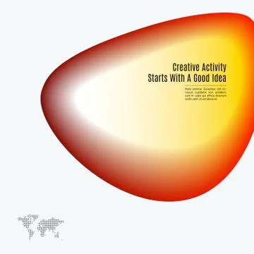 Abstract design of colourful flow vector elements for modern background with Stock Illustration