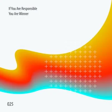 Abstract design of colourful flow vector elements for modern background with Stock Illustration