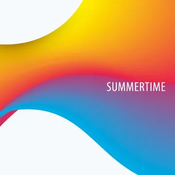 Abstract design of colourful flow vector elements for modern background with 스톡 일러스트