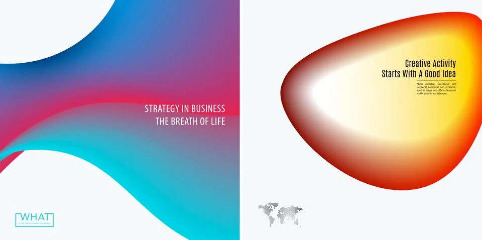 Abstract design of colourful flow vector elements for modern background with Stock Illustration