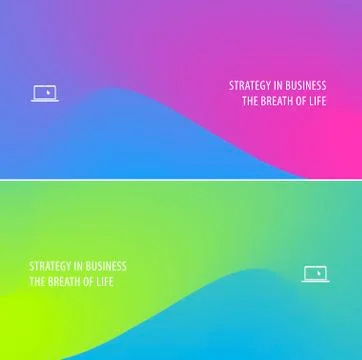 Abstract design of colourful flow vector elements for modern background with Illustrazione stock