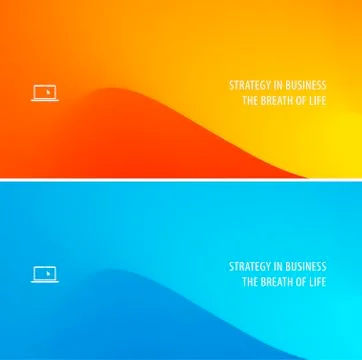 Abstract design of colourful flow vector elements for modern background with Stock Illustration
