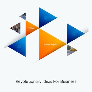 Abstract design of colourful vector elements for modern background with Stock Illustration