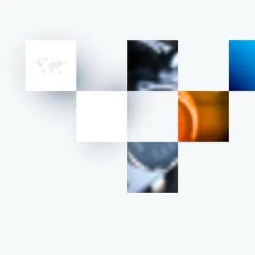 Abstract design of colourful vector elements for modern background with Illustrazione stock