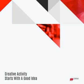 Abstract design of colourful vector elements for modern background with Illustrazione stock