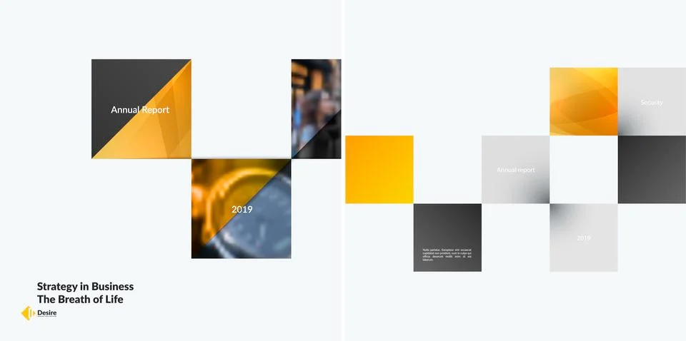 Abstract design of colourful vector elements for modern background with Illustrazione stock