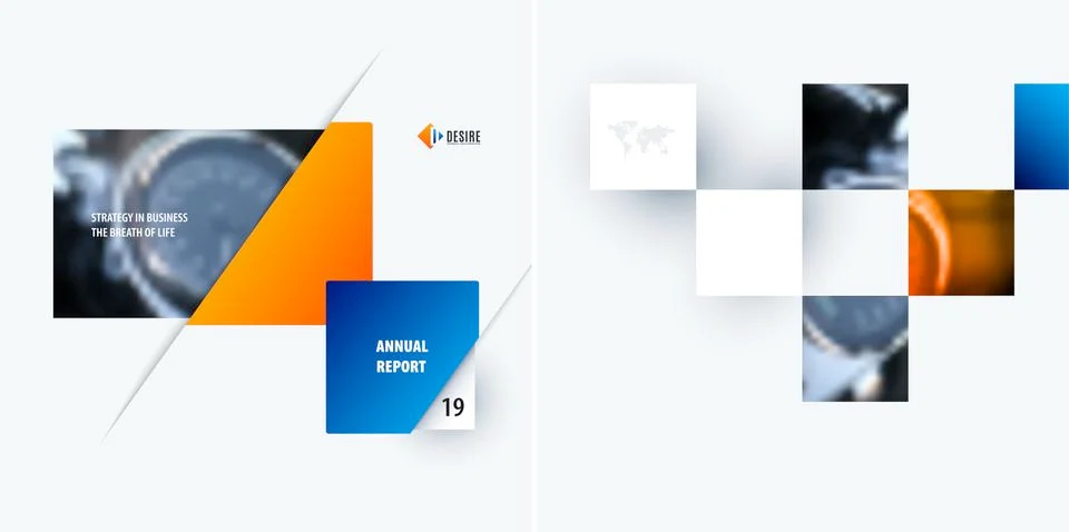 Abstract design of colourful vector elements for modern background with Stock Illustration