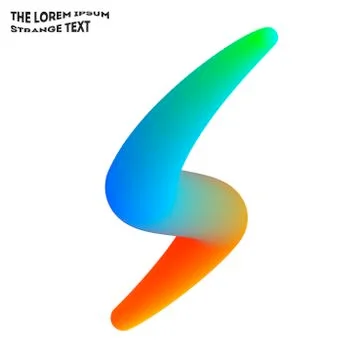 Abstract design of colourful vector elements for modern background with soft Illustrazione stock