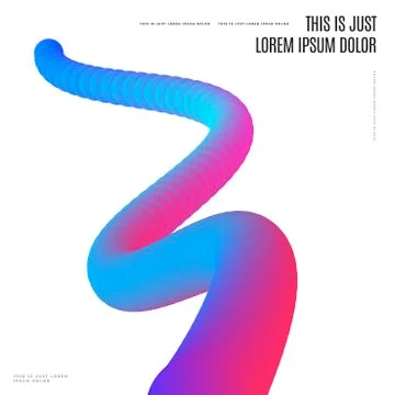 Abstract design of colourful vector elements for modern background with soft Stockillustratie