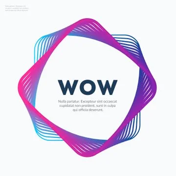 Abstract design of colourful vector elements for modern background with soft Stock Illustration