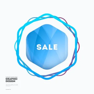 Abstract design of colourful vector elements for modern background with soft Stockillustratie