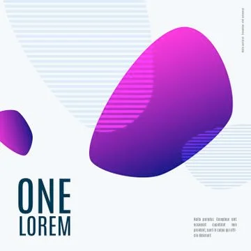 Abstract design of colourful vector elements for modern background with soft Illustrazione stock