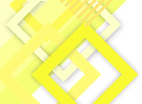 Abstract design of the corporate pattern in yellow and gray stripes and squares Stock Illustration