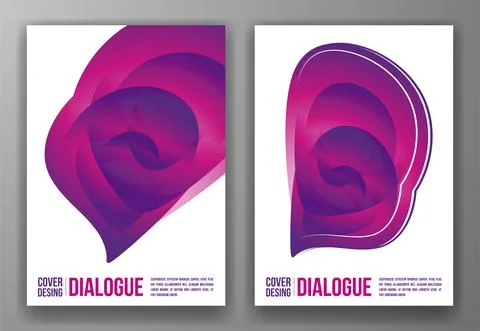 Abstract design for cover Stock Illustration