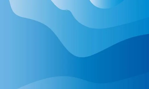 Abstract Design Creativity Background of Blue Waves Stock Illustration