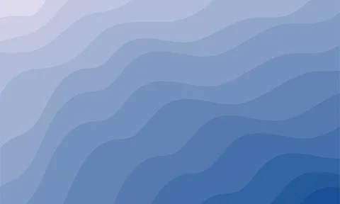 Abstract Design Creativity Background of Blue Waves Stock Illustration