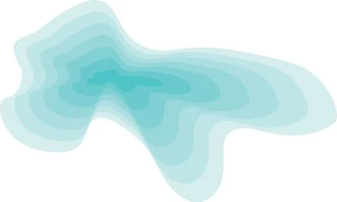 Abstract Design Creativity Background of Blue Waves Stock Illustration