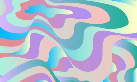 Abstract Design Creativity Background of Wave colors Stock Illustration